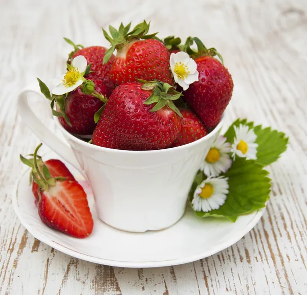 Fragole fresche — Foto Stock